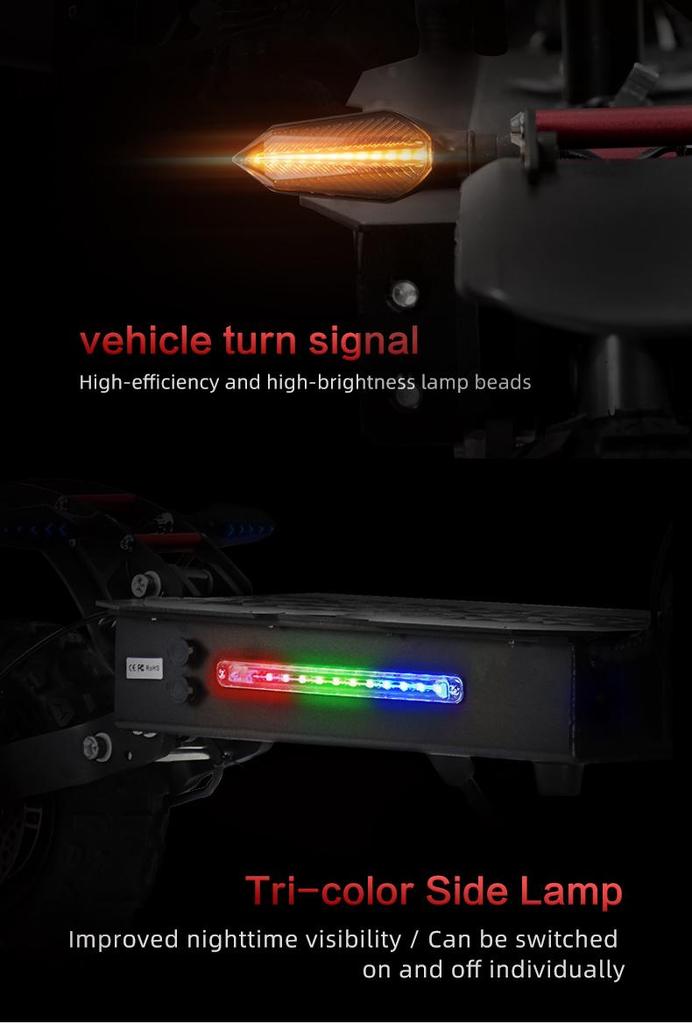 Elektroroller BOYUEDA S3-11 2*3000W Doppelmotor 60V38Ah Batterie Höchstgeschwindigkeit 85km/h Maximale Reichweite 120km