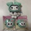 [USED] TWICE LOVERYS Mascot Plush Hairpin Mina Kuromi