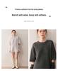 Women's Mid-Length Cashmere Knit Pullover - Five-Point Sleeves, Round Neck, Elegant Simplicity