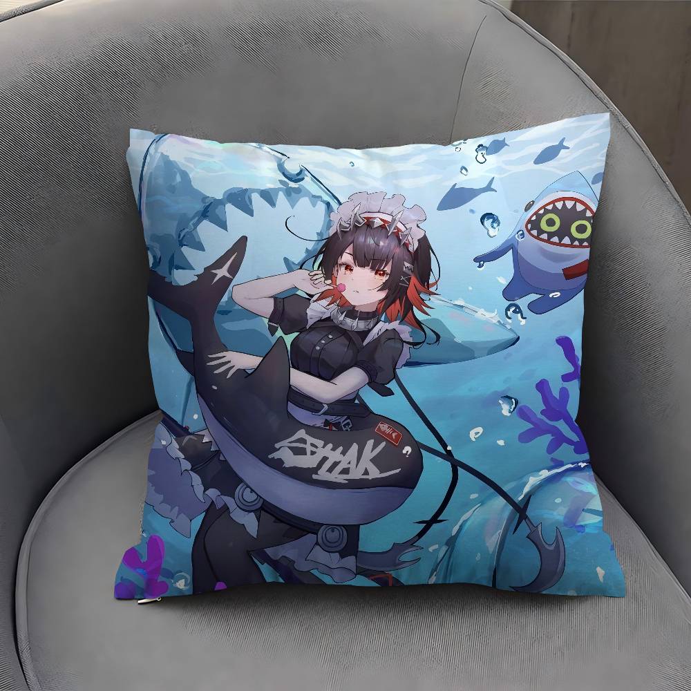 Game Cute Zenless Zone Zero Cushion Cover Decorative Pillow Sofa Home Decor Case Pillow Cases