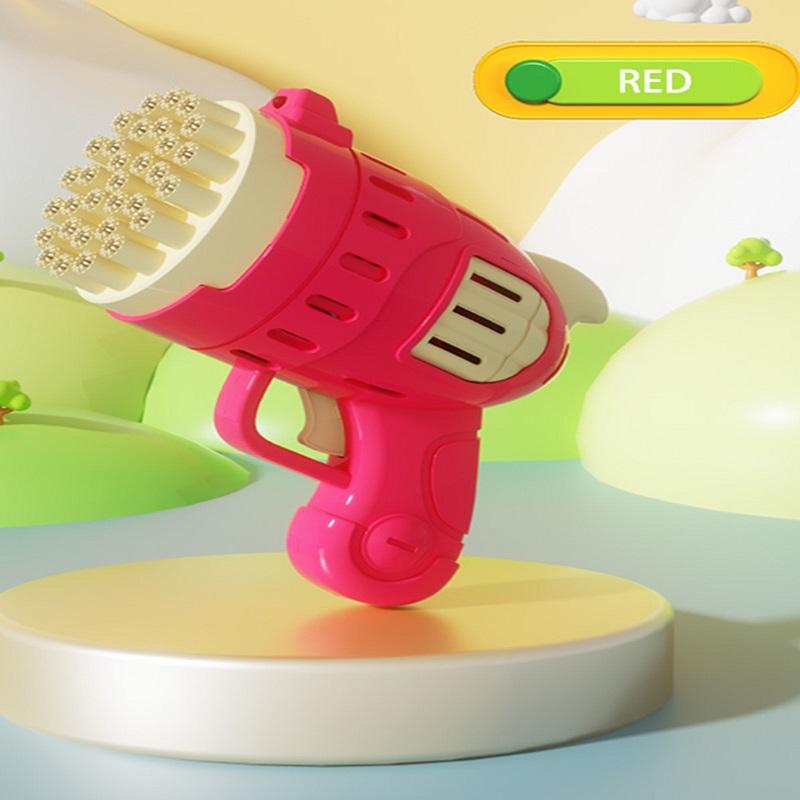 Children's Bubble Machine Parent Child Outdoor Handheld Bubble Gun Children's Christmas Gift Without Battery and Bubble Water