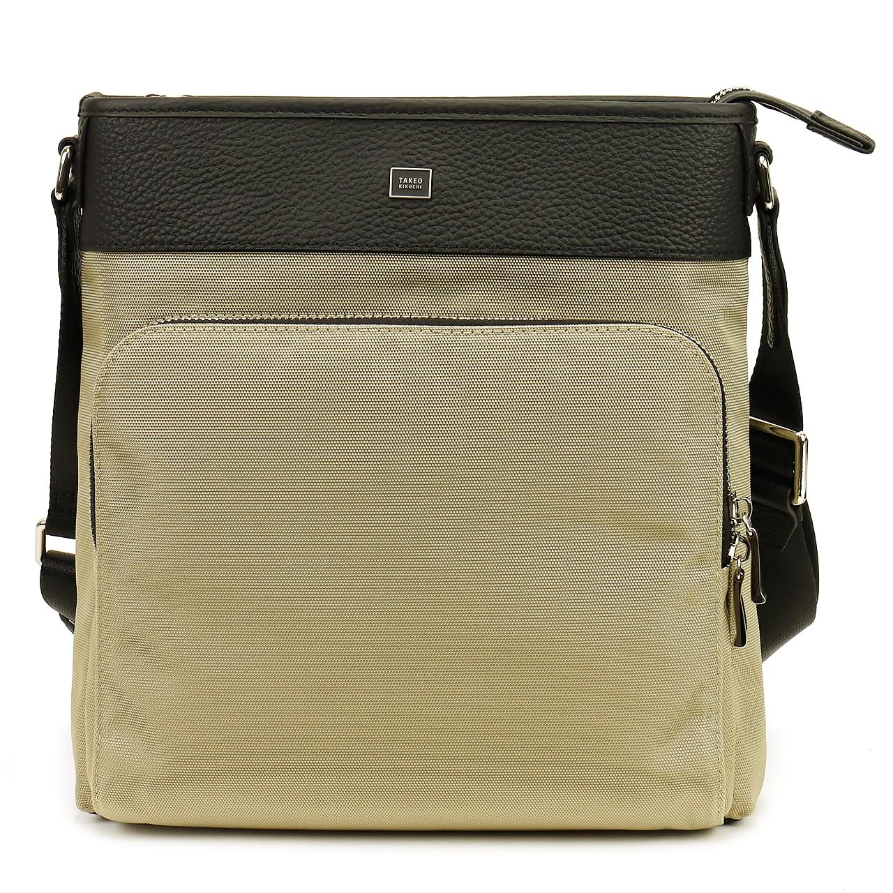 

Takeo Kikuchi Inter Shoulder Bag, Men s, Beige
