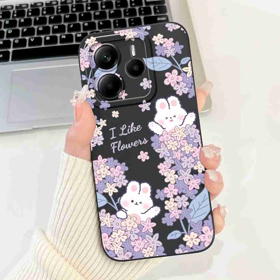 For Xiaomi Redmi Note 14 5G Case Panda Pattern Cover Soft Silicone Phone Case For Redmi Note 14 Note14 5G Fundas 6.67"