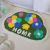 JANMEIJIA Bathroom Mat, Toilet Foot Mat, Entrance Absorbent Pad, Washroom Non-Slip Small Mat, 50*80cm