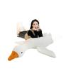 Large White Goose Plush Sleeping Doll - Perfect Gift for Girls on Valentine's Day or Birthday