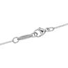 TIFFANY&Co. Ribbon Box Lock Necklace Silver925 15.6g Women Used