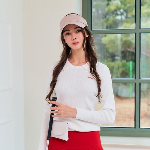 Venezia 12 Ribbed Knit Collar Ivory Free/Free