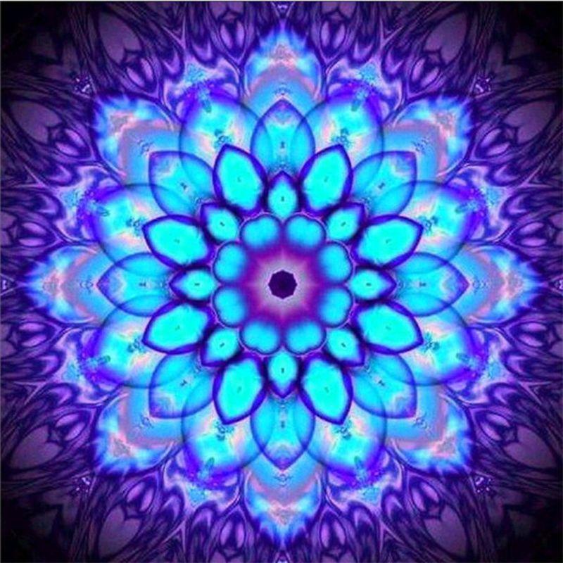 5D Diamond Painting Full Diamond Mandala Round Diamond Embroidery Mosaic Home Decoration Pattern DIY Handmade New Year Gift