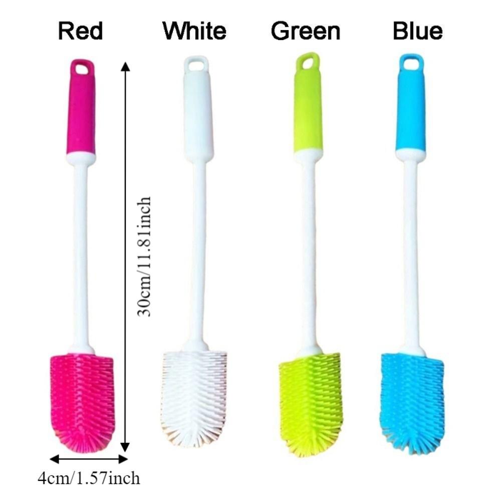 Eco-Friendly 360-Degree Rotating Cleaning Brush Silicone Cup Brush  Baby Feeding Bottles