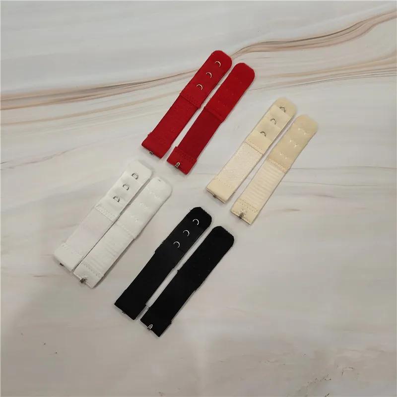 Ladies 1 Rows 3 Hooks Bra Extender Nylon Clasp Extension Elastic On Strap Soft Bra Band Extenders Intimates Accessories