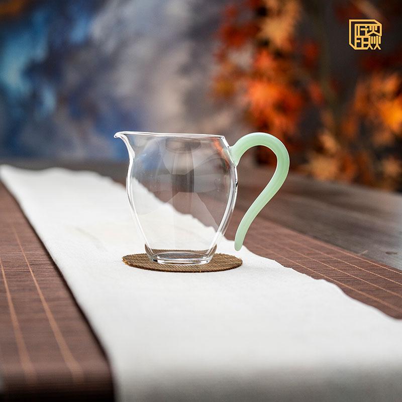 Qingyan Heat-Resistant High Borosilicate Glass Tea Set Cup