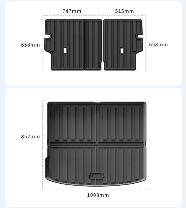 Compatible Floor & Trunk Mats for Chery Jetour Dashing (2023-2025)