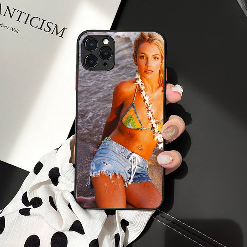 Britney Spears Phone Case For Iphone 13 11 8 7 6 6S Plus 7 8 Plus X XS MAX 5S XR 12 11 Pro Max Se 2020 Funda Cover