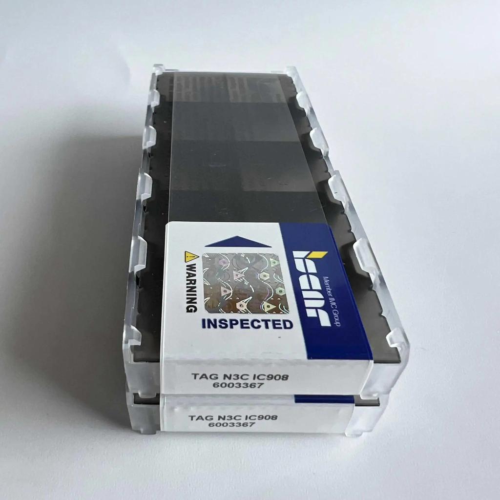 ISCAR / TAGN3C IC908 /Industrial indexable Carbide Inserts 10 PCS