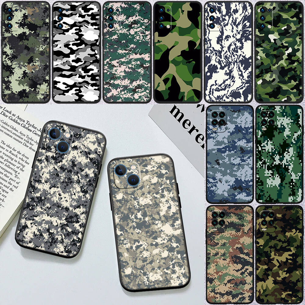 Camouflage Art Phone Case for Xiaomi Poco C40 C51 C50 C55 C65 C71 C75 C85 F8 F7 F6 F5 F3 F2 X7 X6 X4 X3 M7 M6 M5 M4 M3 M2 Pro
