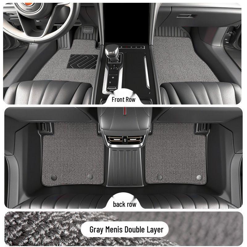 Hongqi H6 2023-2025 Full Coverage TPE Floor Mats - Interior Car Decor Accessories