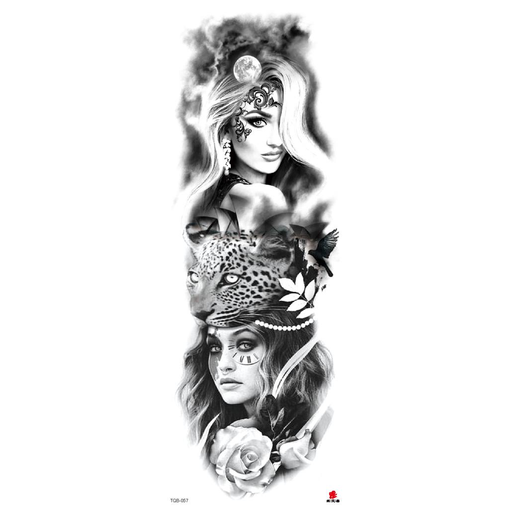 High Quality Temporary Body Arm Sticker Fake Temporary Tattoo Arm
