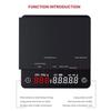 Digital Kitchen Scale USB Food Scale Electric Coffee Scales Digital Scale Plastic Material Gift for Coffee Enthusiasts