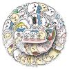 51 Chiikawa Cartoon Stickers: Cute Japanese Anime for Phones, Journals, Water Bottles
