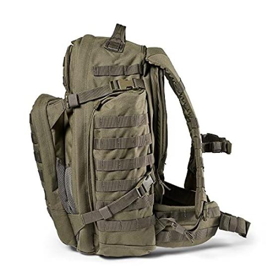 5.11 Tactical Rush 72 2.0 Rucksack (55 Liter) - Neues Modell, Militärqualität, Rangergrün (Produktcode: 56565)