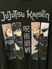 [USED] Jujutsu Kaisen anime character T-shirt, size 3XL