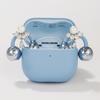 Elegant Pearls Waterdrops Shaped Ear Clip Attachment For FreeClip 1 2 Earbuds Enhancer Coppers Zircons Embellishment