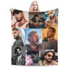 Maluma Pretty Dirty rapper  Blanket Warm Cozy Fluffy  Throw Blankets for Sofa 50x60 Inch Multi-size Plush Thin Quilt