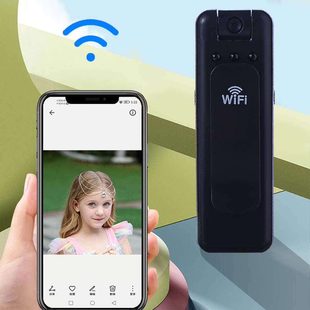 180 Rotating HD Mini Camera Chest Fixed Portable Motion Camera Boys Toys