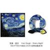 Silk scarf Van Gogh classic oil painting blooming apricot lady new 11cm decorative painting small square scarf scarf