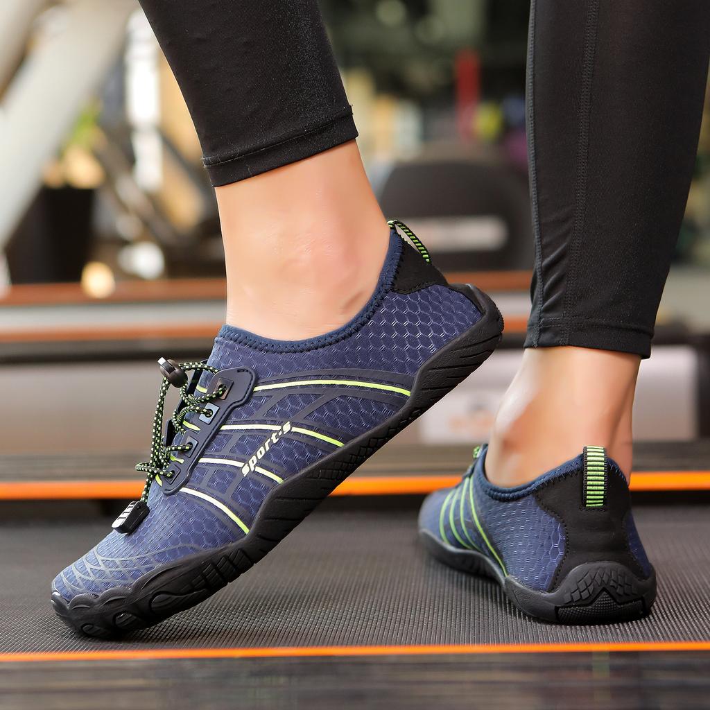 Men Women Outdoor Wading Shoes Quick-drying Wear-resistant Beach Shoes Water Upstream Anti-sports Breathable Water Shoes 35-49