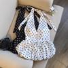 Women's Spicy Sexy V-neck Halter Summer Slim Fit Waist-cinching Tank Top