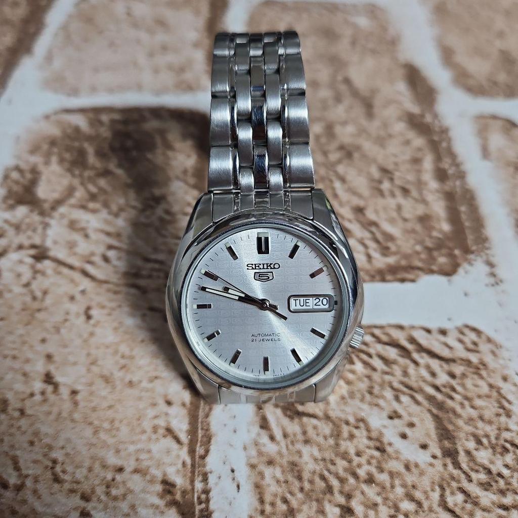 [USED] Extreme SEIKO5 Automatic Skeleton Back