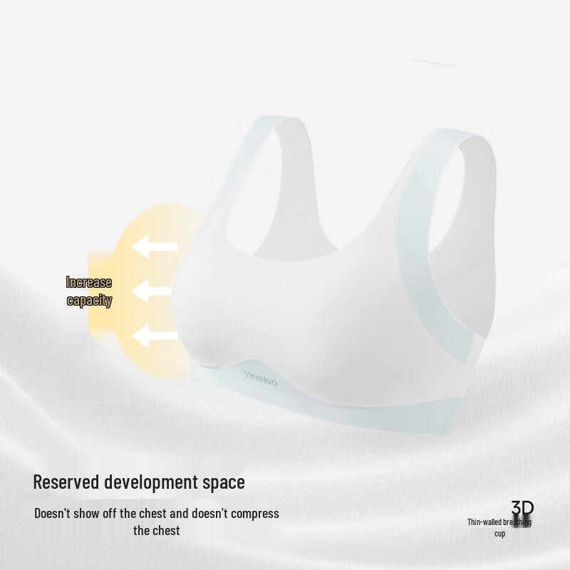 YEEHOO Girls' Developmental Bra 2-Pack