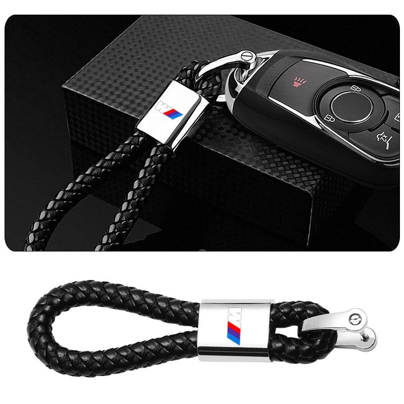 Metal Car Key Chain Key Ring Key Lanyard Car Emblem Styling For BMW M E34 E36 E60 E90 E46 E39 E70 F10 F20 F30 X5 X6 X1 DZ0