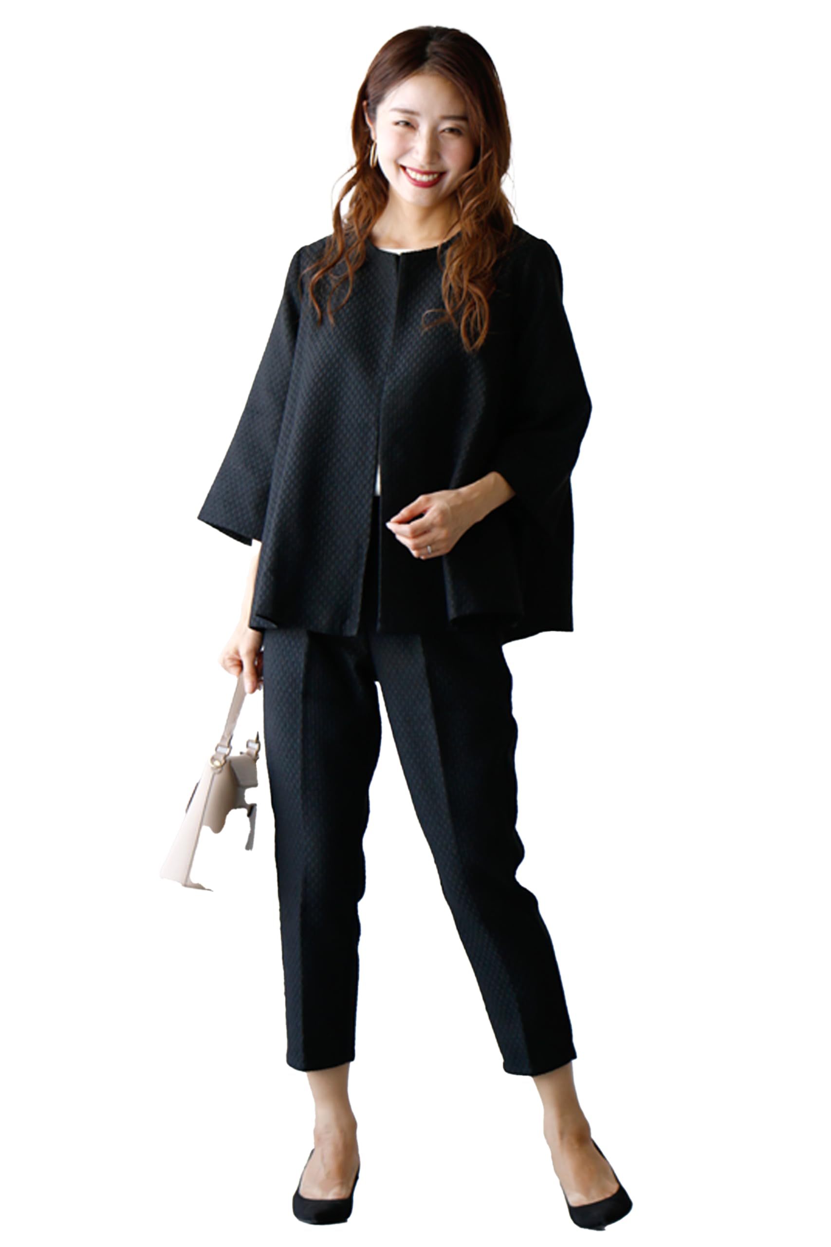 

s05923ha 1 в Костюмах Ответ для женщин в их Отрыве от и вашего обычного костюма [Стиль Эре] [Нет. категория] 40-е! современный твид (Дж. П., чёрный