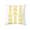 Spring Yellow Cushion Cover Daisy Flower Geometric Throw Pillow Case Home Sweet Home Decor For Couch Sofa Living Room Office