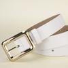Fashionable Square Pin Buckle Women's Belt With Dress Casual Pants Belt Retro Trendy Women's Birthday Party Gifts