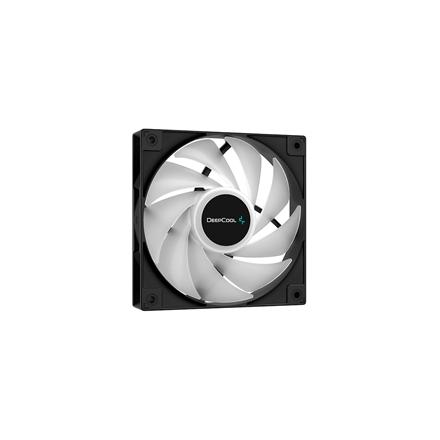 Deepcool | Cpu Cooler | Ag400 Bk Led | Black | Intel, Amd