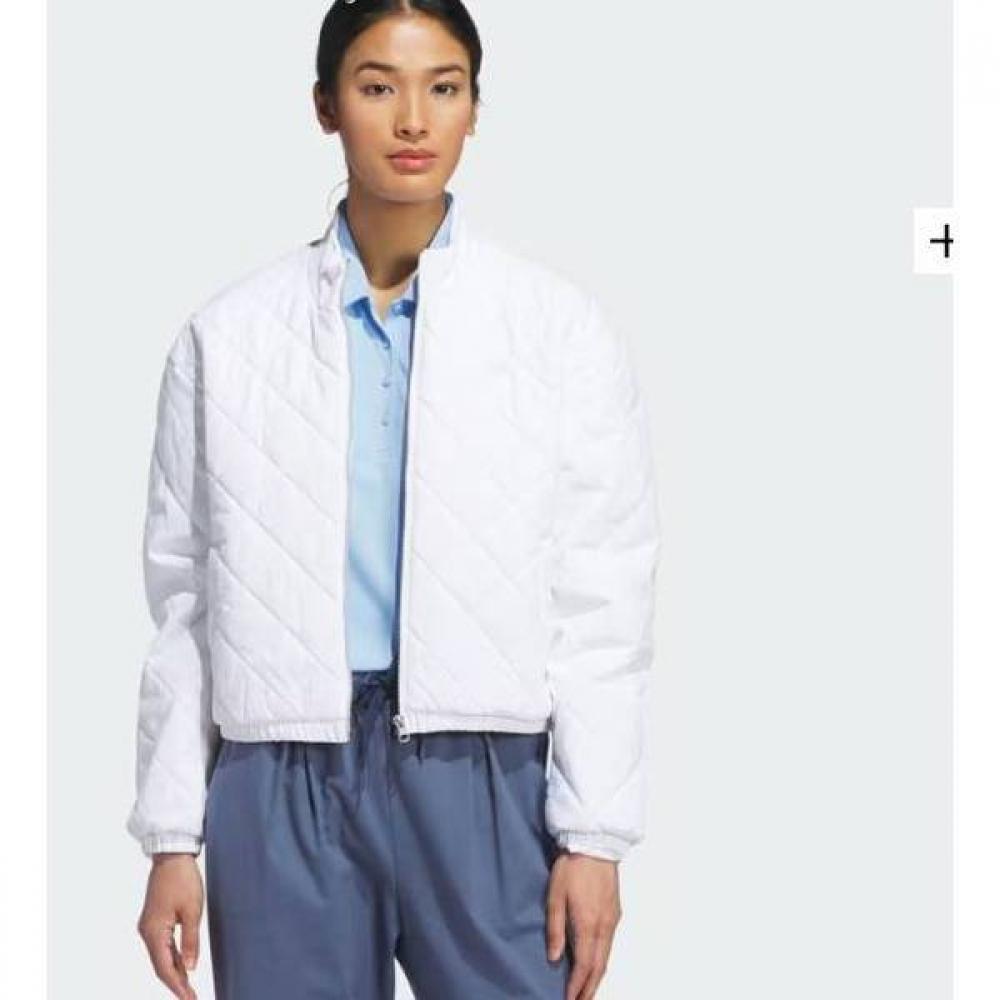 

AdidaS Golf Women S York Go To Quilted Jacket Im5567 white/XS