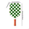 Pickleball Paddle Sturdy Racquet for Playing Practice Competition Twisted Plaid