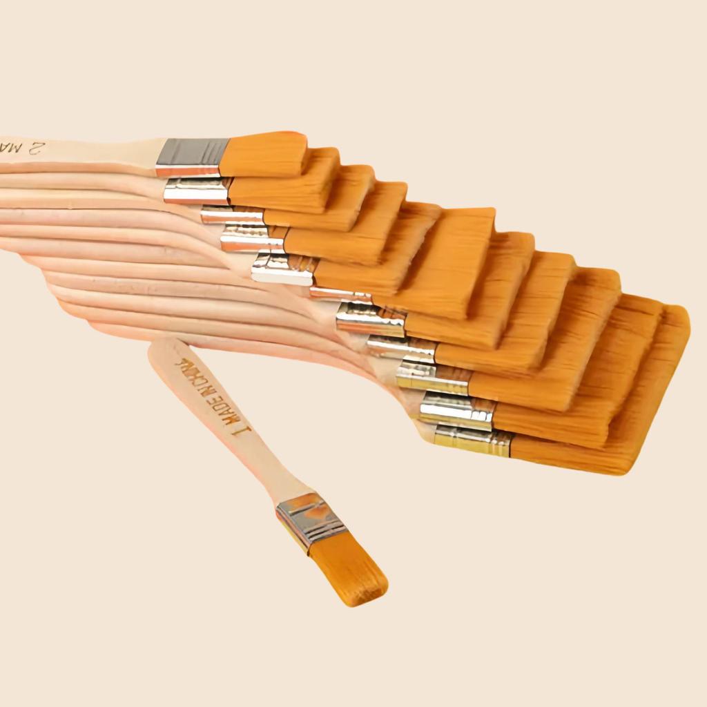 Soft Nylon Bristle Brush: BBQ, Cleaning, Dusting, Industrial, and Oil Painting Brush