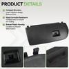 LHD interior Passenger Side Dashboard Glove Box Door Cover Trim For BMW X3 X4 F25 F26 2011-2018 Replacement 51166839000