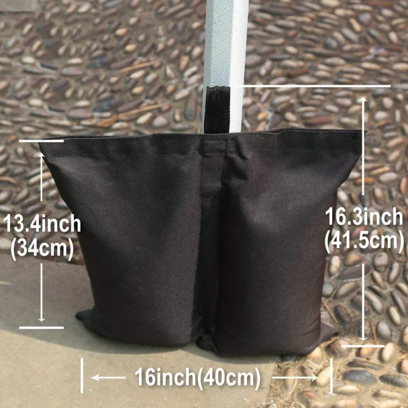 1/4Pcs Gazebo Leg Weights Sand Bag Perfect for Marquee Stability in Garden or Camping