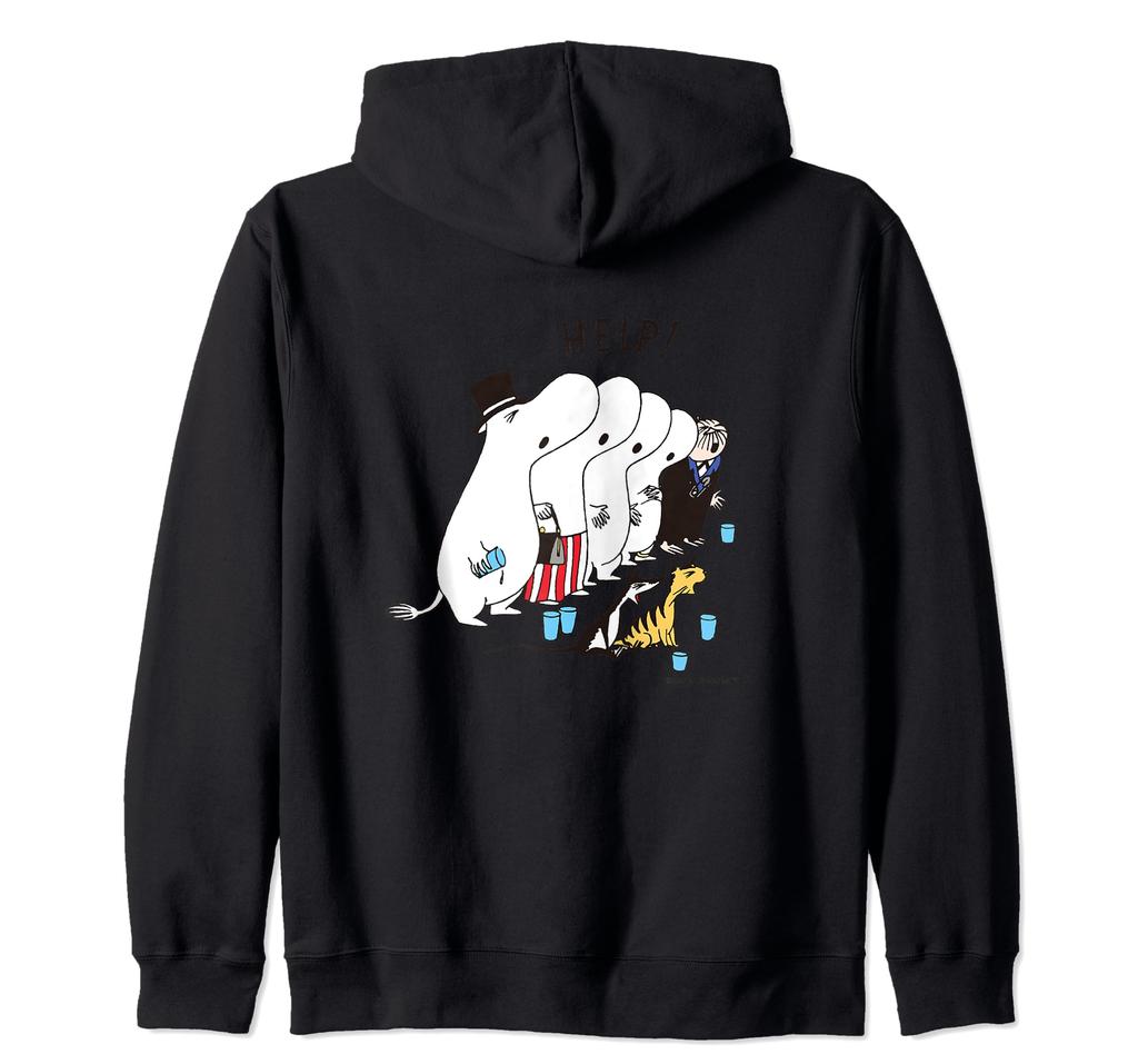Moomin Moomin Family HELP! Zip Hoodie