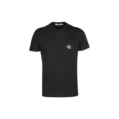 Letter Print Casual Short Sleeve T-Shirt Men Tops Black J30J317294-BEH