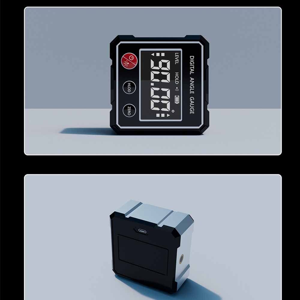 LCD Backlight Angle Finder Waterproof Level Angle Gauge Digital Inclinometer  Construction Work