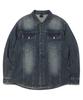 Eonoideu Double Pocket Denim Shirt Lp3Yu681_Dark Indigo