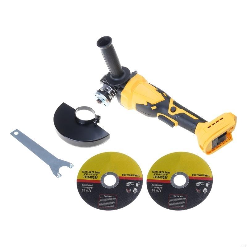 Cordless Angled Grinder Brushless Motor 3 Adjustable Speed 10000RPM Metal Cutting Machine for Professional Use