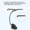 Flexibles LED Klemmleselicht LED Notenpultleuchte Lampe mit 2 Lampen