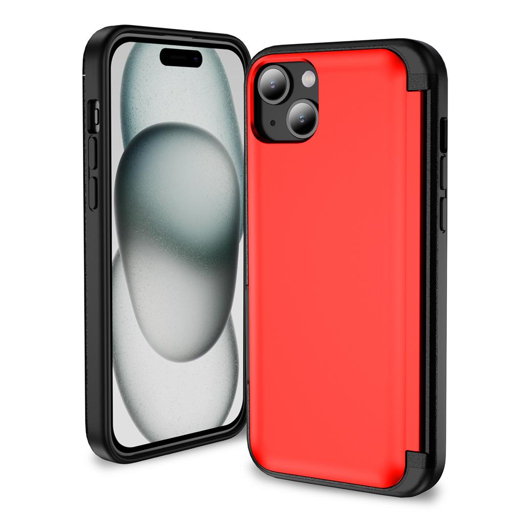 

Роскошный чехол-накладка для телефона для IPhone 12 13 14 15 Pro Max 14 15 Plus Невидимая подставка-чехол для iPhone 12 13 14 15 Promax Plus iPhone 15 красный